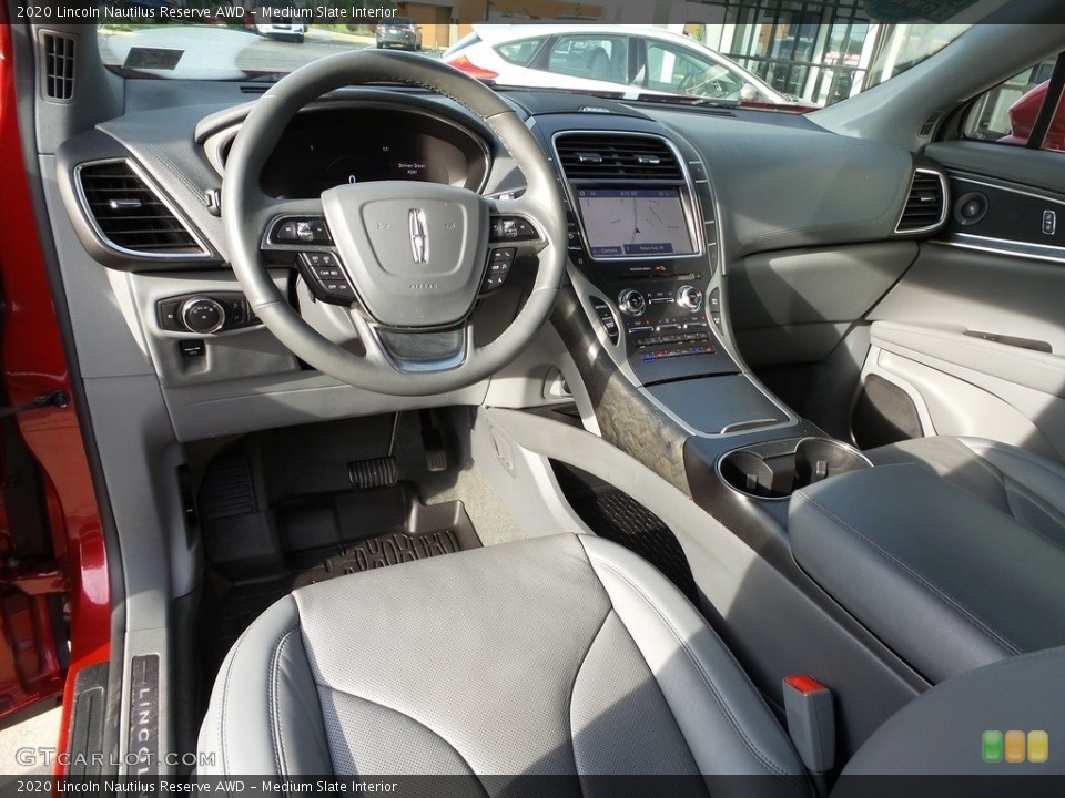Medium Slate Interior Photo for the 2020 Lincoln Nautilus Reserve AWD #146114366