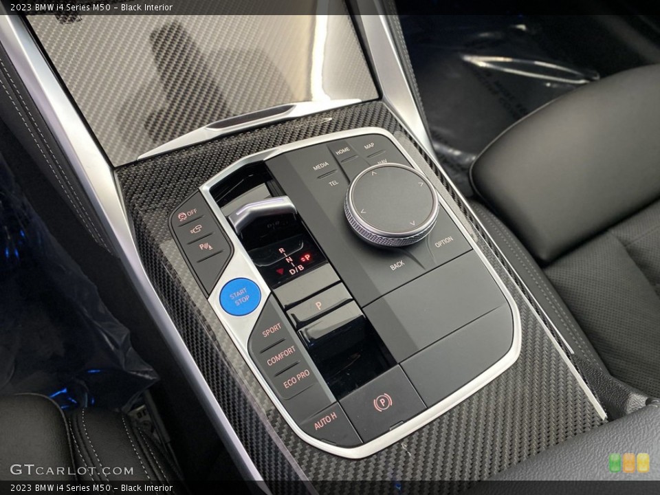 Black Interior Controls for the 2023 BMW i4 Series M50 #146114759