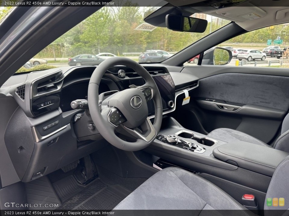 Dapple Gray/Black Interior Photo for the 2023 Lexus RZ 450e AWD Luxury #146114909