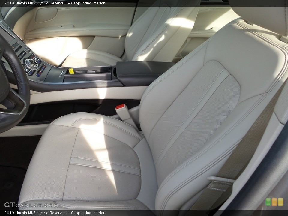 Cappuccino Interior Front Seat for the 2019 Lincoln MKZ Hybrid Reserve II #146114912