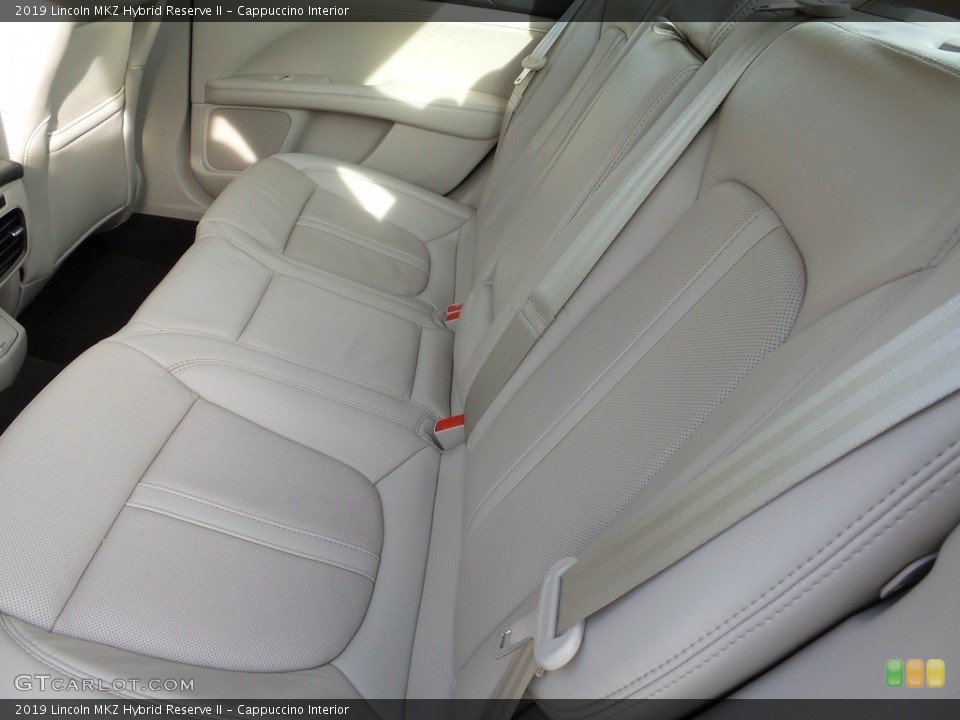Cappuccino Interior Rear Seat for the 2019 Lincoln MKZ Hybrid Reserve II #146114932