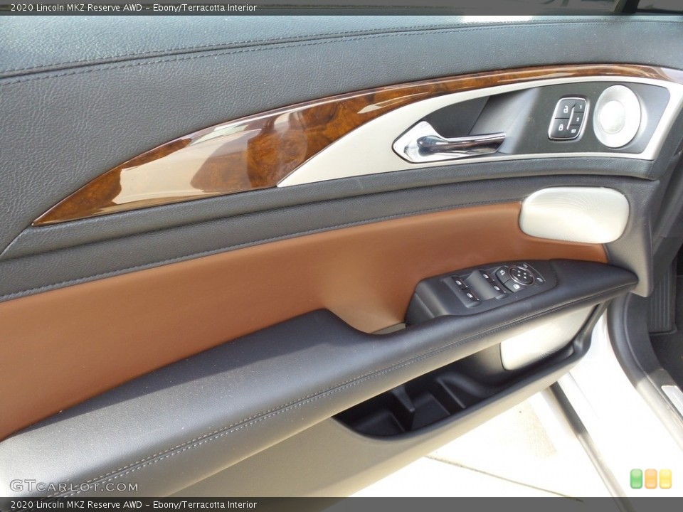 Ebony/Terracotta Interior Door Panel for the 2020 Lincoln MKZ Reserve AWD #146116049