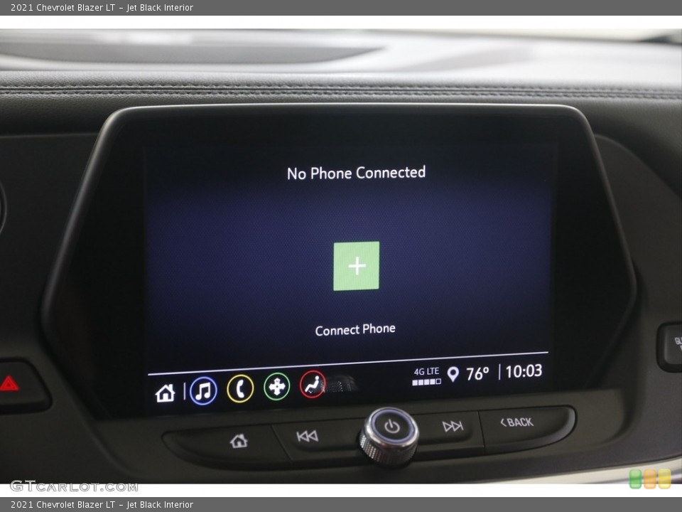 Jet Black Interior Controls for the 2021 Chevrolet Blazer LT #146117915