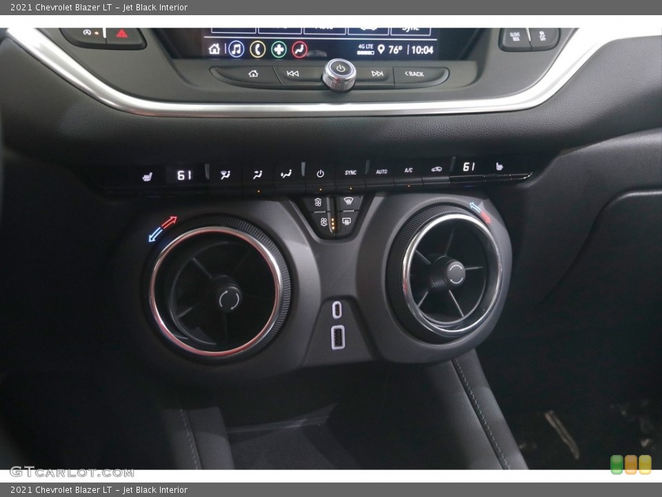 Jet Black Interior Controls for the 2021 Chevrolet Blazer LT #146117930