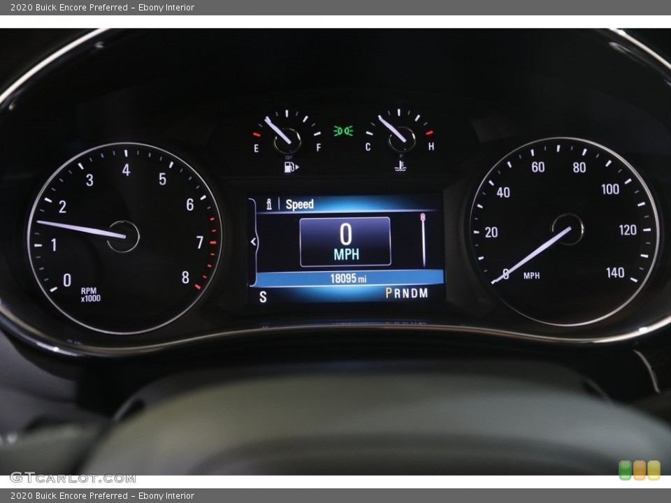 Ebony Interior Gauges for the 2020 Buick Encore Preferred #146118251