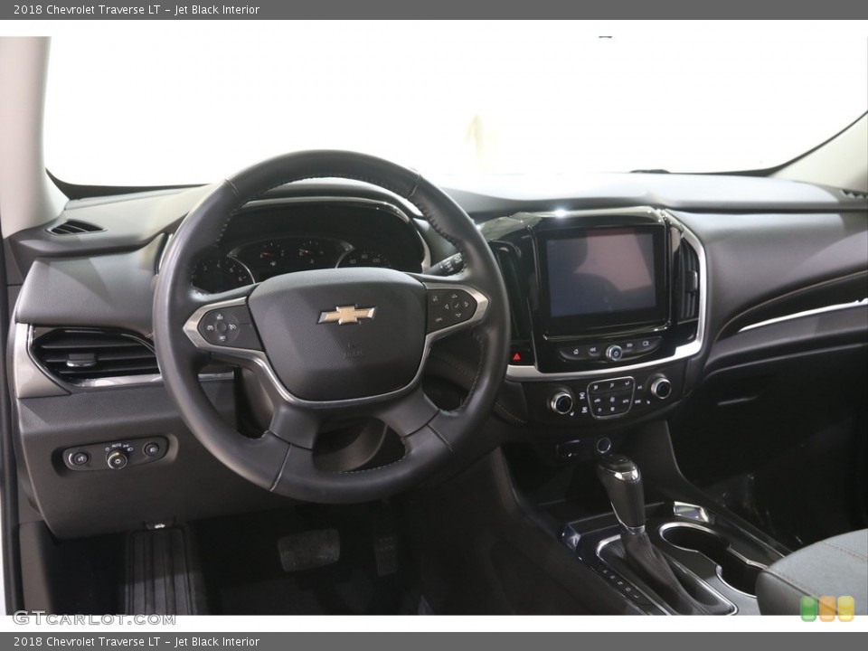 Jet Black Interior Dashboard for the 2018 Chevrolet Traverse LT #146118308