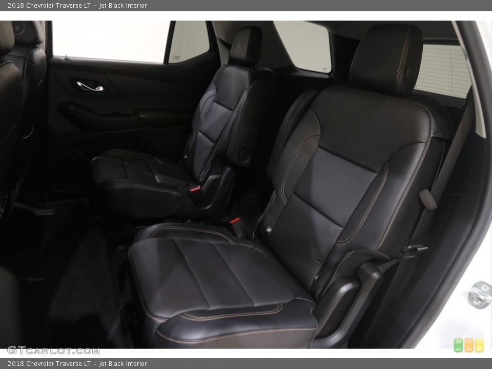 Jet Black Interior Rear Seat for the 2018 Chevrolet Traverse LT #146118344