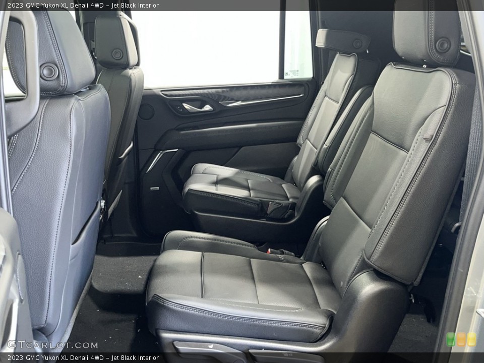 Jet Black Interior Rear Seat for the 2023 GMC Yukon XL Denali 4WD #146119737