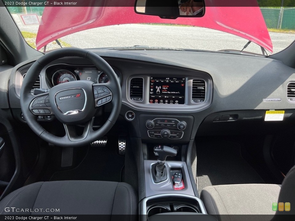 Black Interior Dashboard for the 2023 Dodge Charger GT #146119908
