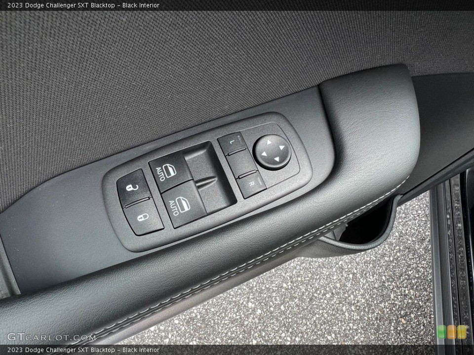 Black Interior Door Panel for the 2023 Dodge Challenger SXT Blacktop #146120274