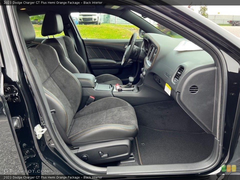 Black Interior Photo for the 2023 Dodge Charger GT Plus Hemi Orange Package #146120403