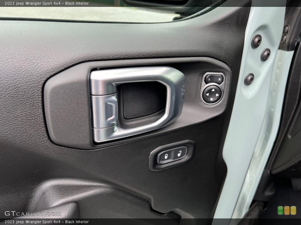 Black Interior Door Panel for the 2023 Jeep Wrangler Sport 4x4 #146120643