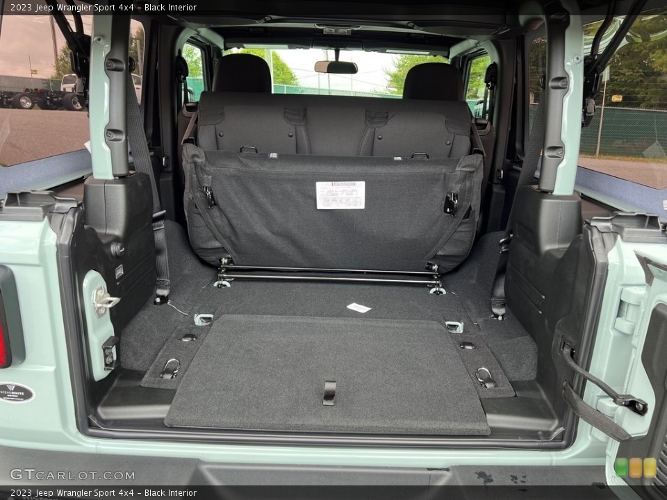 Black Interior Trunk for the 2023 Jeep Wrangler Sport 4x4 #146120667
