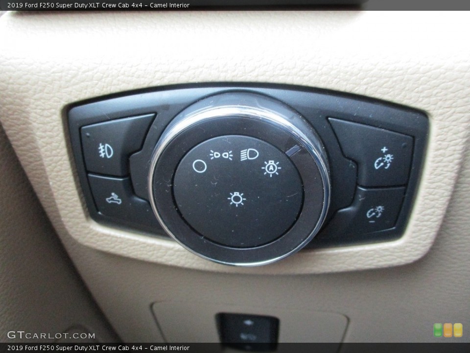 Camel Interior Controls for the 2019 Ford F250 Super Duty XLT Crew Cab 4x4 #146122715