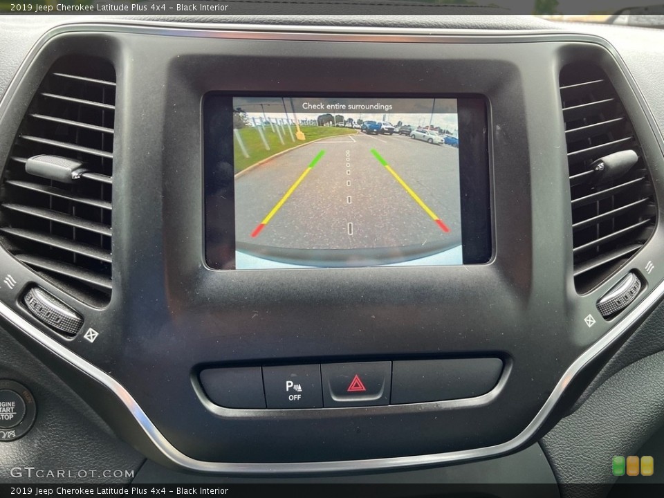 Black Interior Controls for the 2019 Jeep Cherokee Latitude Plus 4x4 #146123018