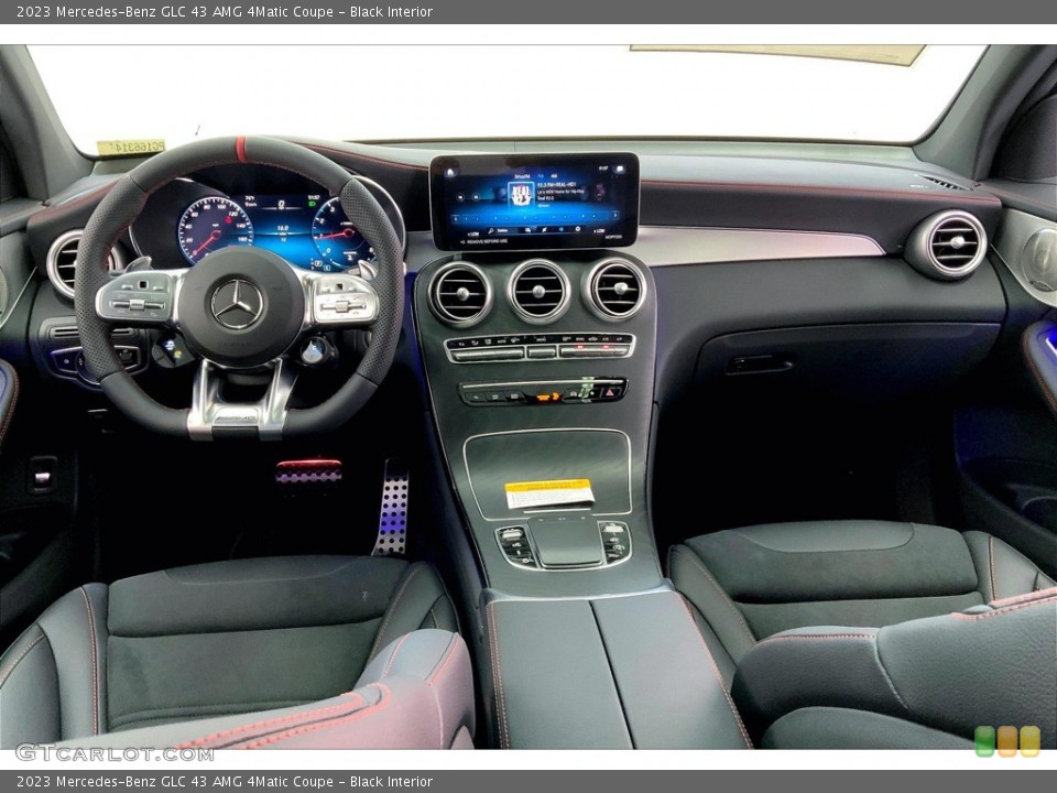 Black Interior Dashboard for the 2023 Mercedes-Benz GLC 43 AMG 4Matic Coupe #146123219