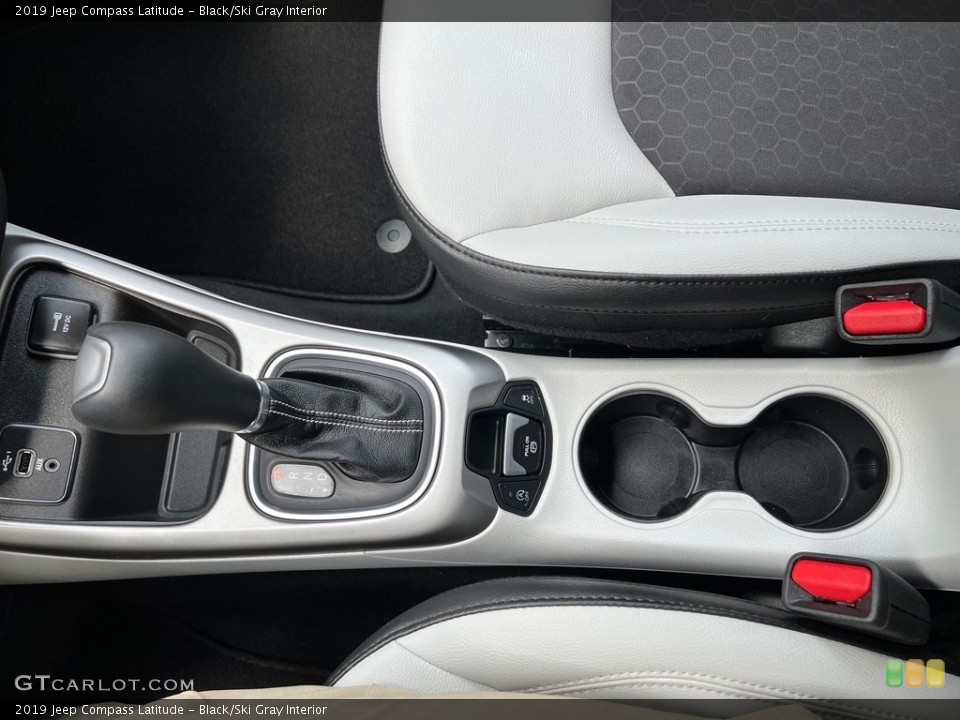 Black/Ski Gray Interior Transmission for the 2019 Jeep Compass Latitude #146123831