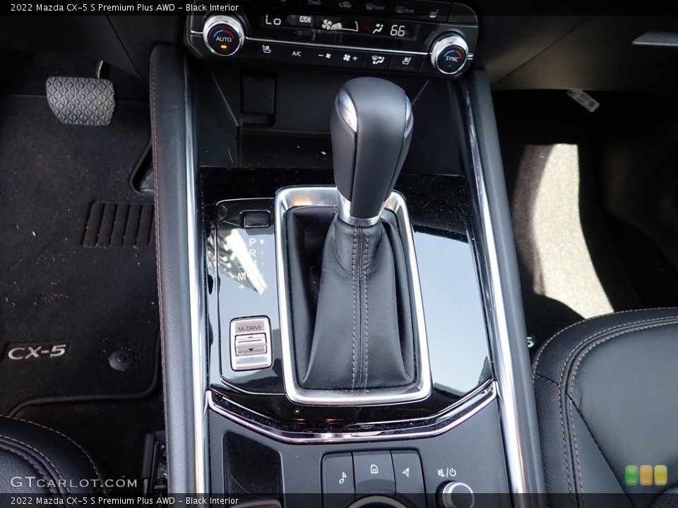 Black Interior Transmission for the 2022 Mazda CX-5 S Premium Plus AWD #146125451