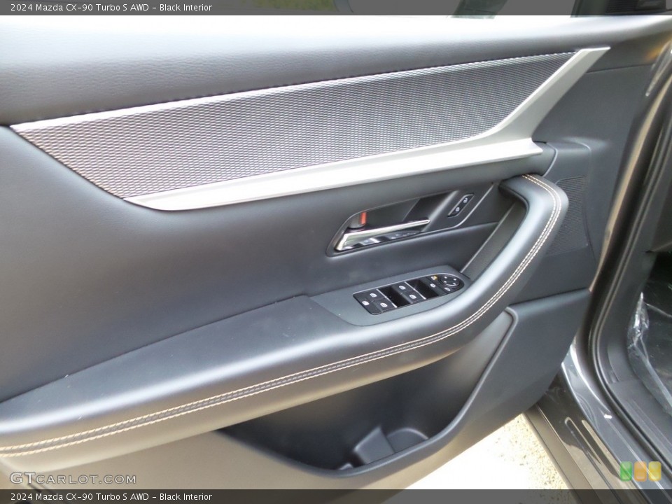 Black Interior Door Panel for the 2024 Mazda CX-90 Turbo S AWD #146126624