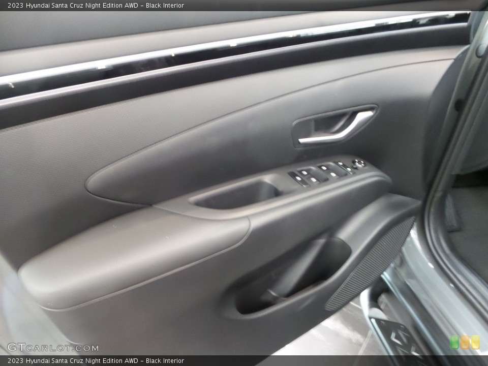 Black Interior Door Panel for the 2023 Hyundai Santa Cruz Night Edition AWD #146127332