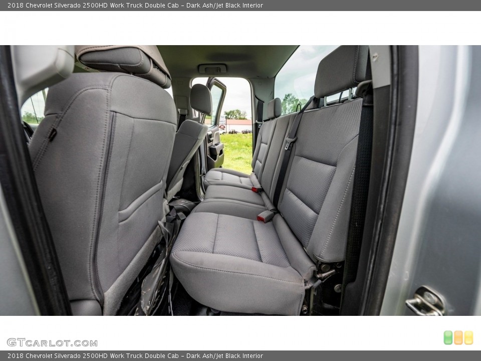 Dark Ash/Jet Black Interior Rear Seat for the 2018 Chevrolet Silverado 2500HD Work Truck Double Cab #146127428