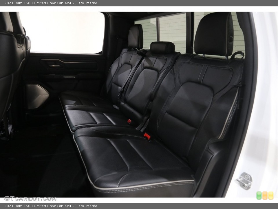 Black Interior Rear Seat for the 2021 Ram 1500 Limited Crew Cab 4x4 #146128298