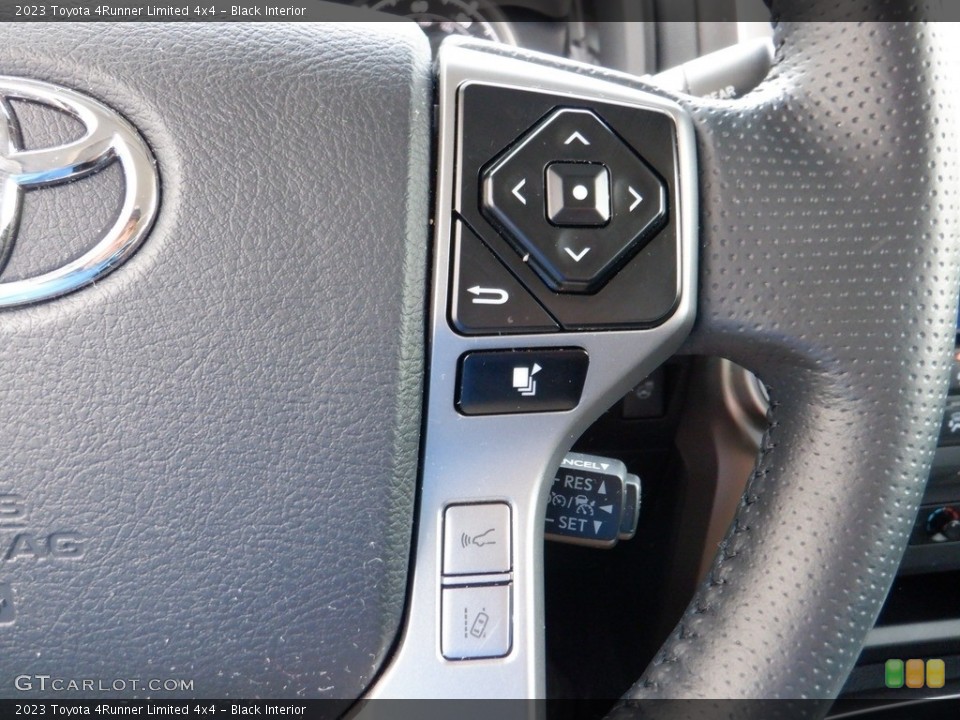 Black Interior Steering Wheel for the 2023 Toyota 4Runner Limited 4x4 #146131357