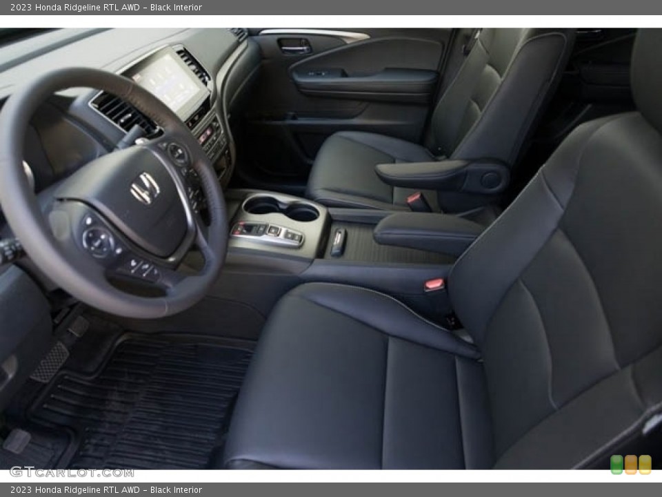 Black Interior Front Seat for the 2023 Honda Ridgeline RTL AWD #146131654