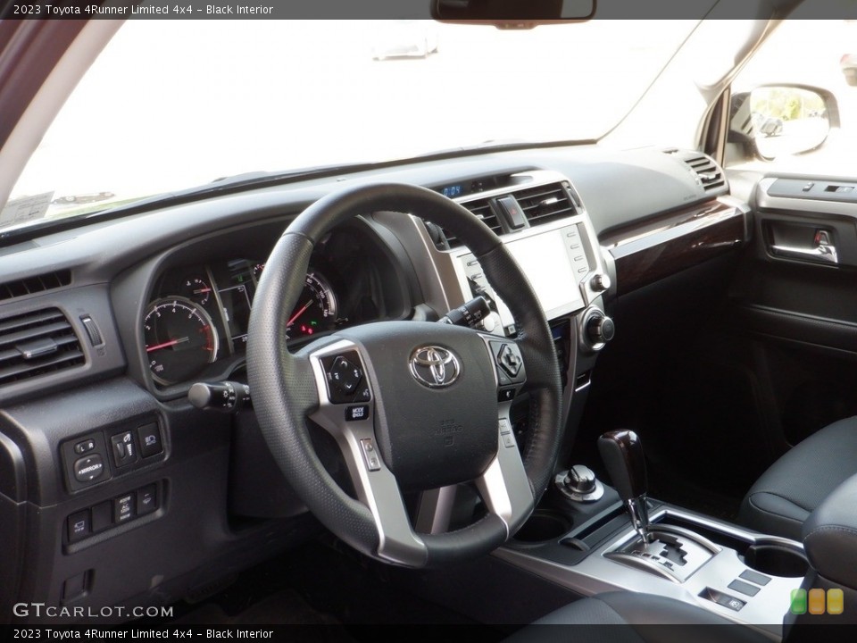 Black Interior Dashboard for the 2023 Toyota 4Runner Limited 4x4 #146131663
