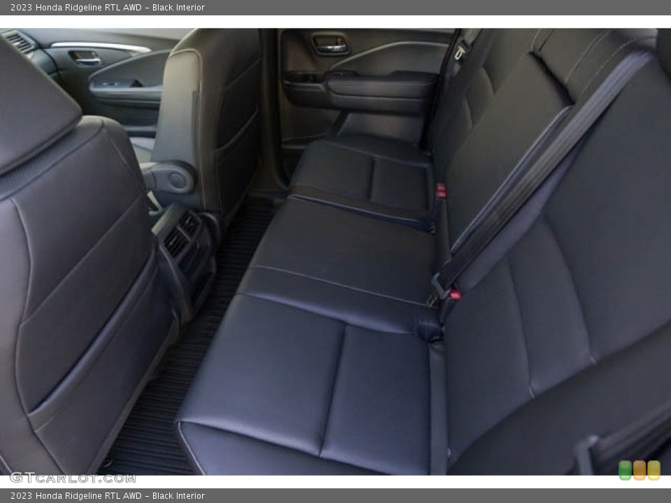 Black Interior Rear Seat for the 2023 Honda Ridgeline RTL AWD #146131678