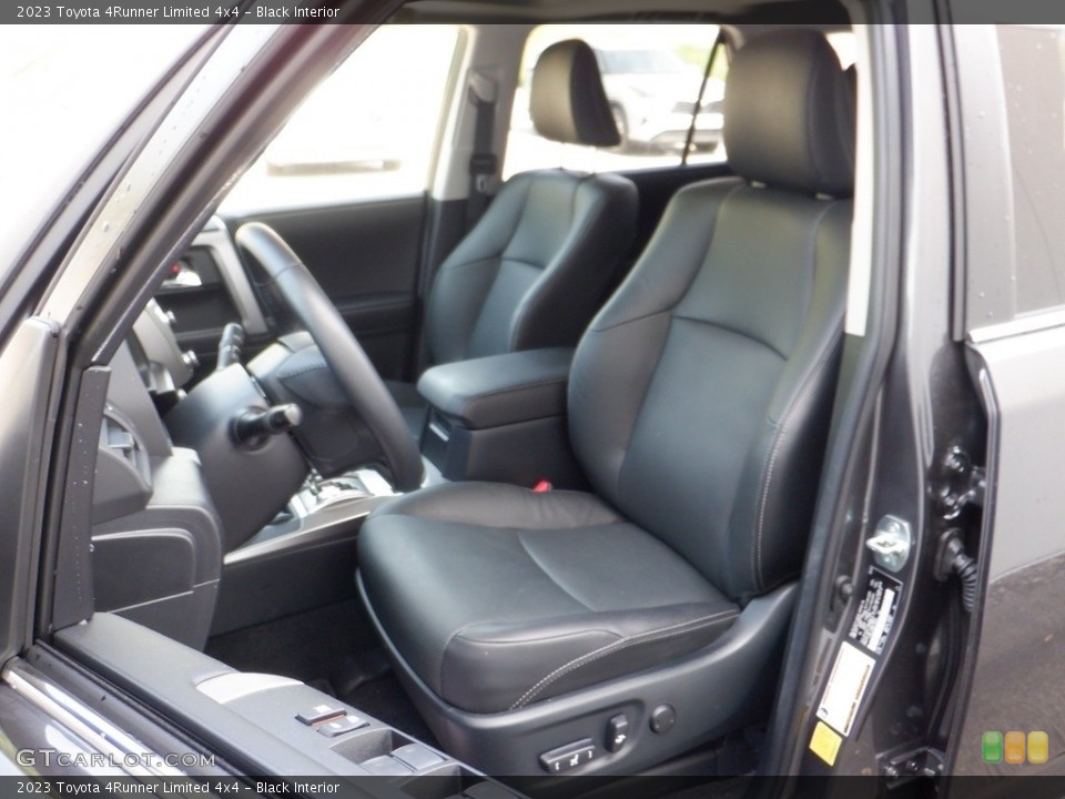 Black Interior Front Seat for the 2023 Toyota 4Runner Limited 4x4 #146131732