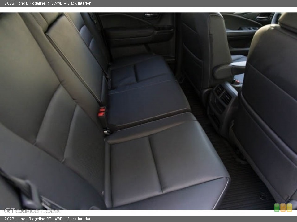 Black Interior Rear Seat for the 2023 Honda Ridgeline RTL AWD #146131990
