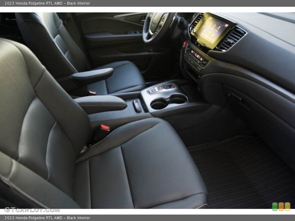 Black Interior Front Seat for the 2023 Honda Ridgeline RTL AWD #146132032