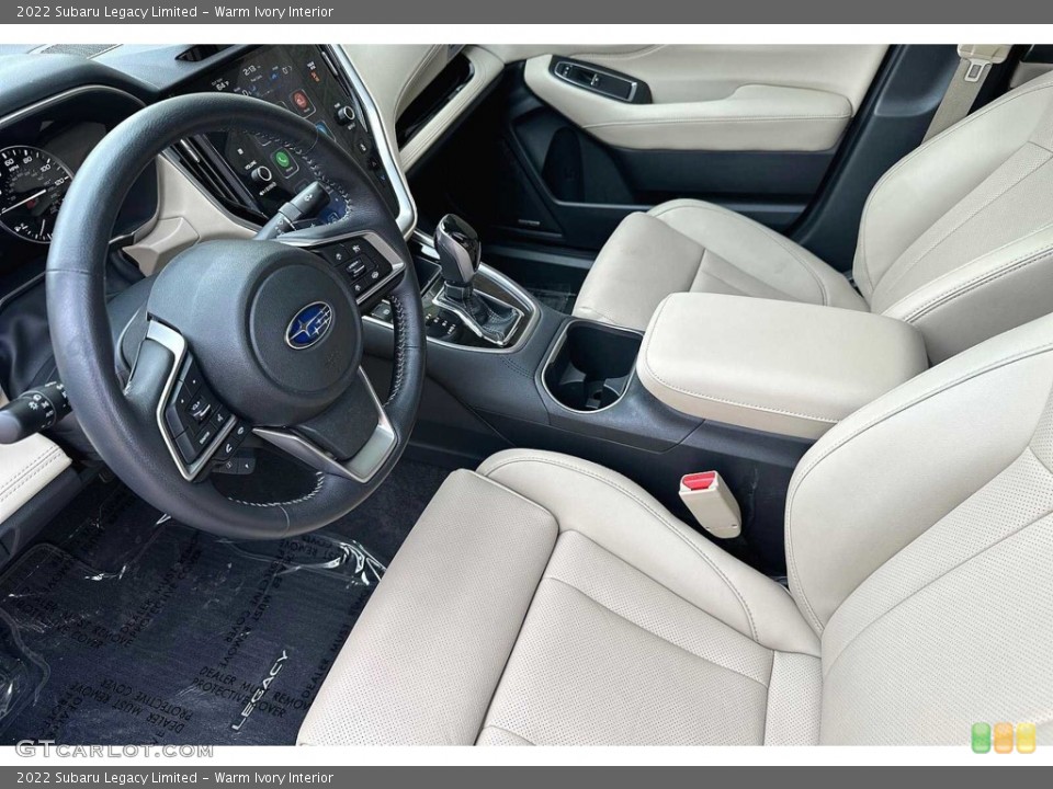 Warm Ivory Interior Front Seat for the 2022 Subaru Legacy Limited #146132308