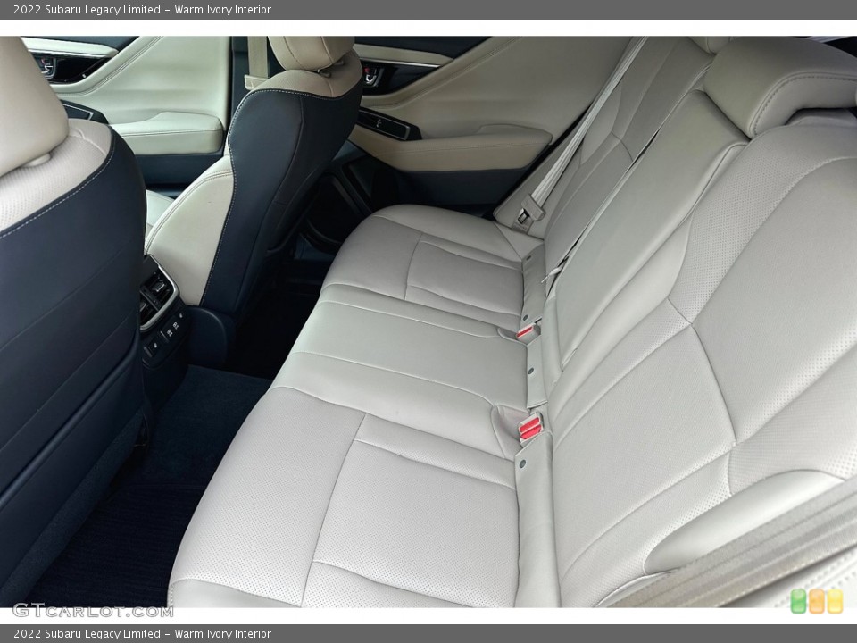 Warm Ivory Interior Rear Seat for the 2022 Subaru Legacy Limited #146132416