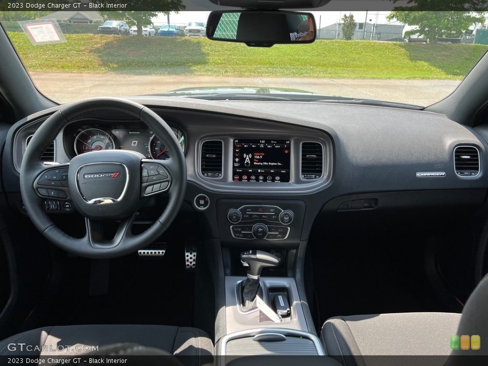 Black Interior Dashboard for the 2023 Dodge Charger GT #146132713