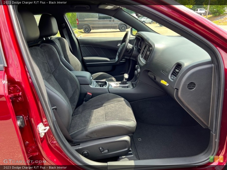 Black Interior Front Seat for the 2023 Dodge Charger R/T Plus #146133484