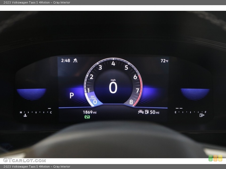 Gray Interior Gauges for the 2023 Volkswagen Taos S 4Motion #146133748