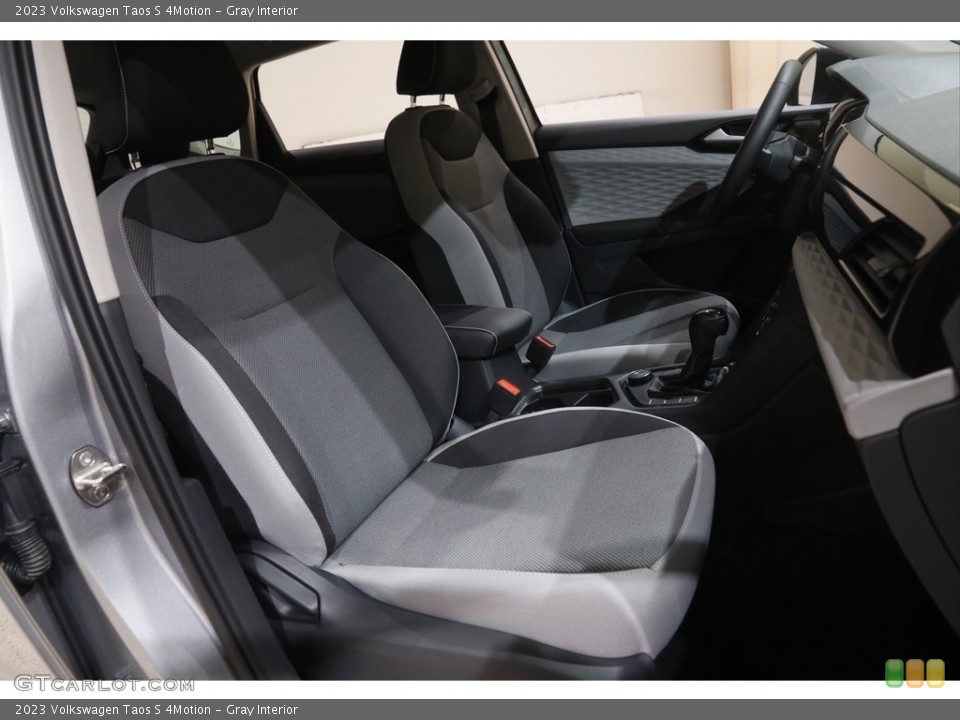 Gray 2023 Volkswagen Taos Interiors