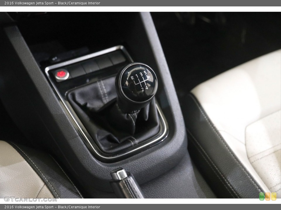 Black/Ceramique Interior Transmission for the 2016 Volkswagen Jetta Sport #146134789