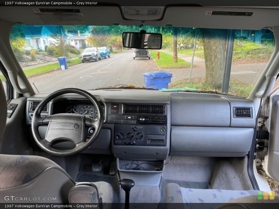 Grey Interior Dashboard for the 1997 Volkswagen EuroVan Campmobile #146135407