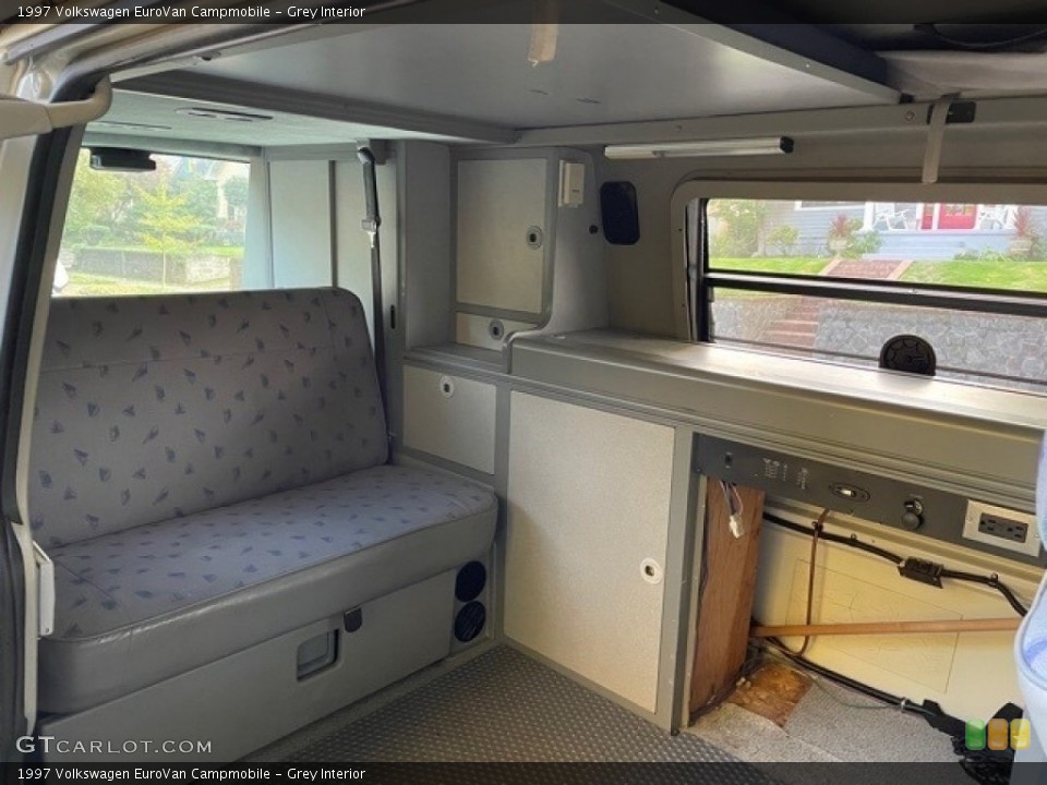 Grey Interior Rear Seat for the 1997 Volkswagen EuroVan Campmobile #146135497