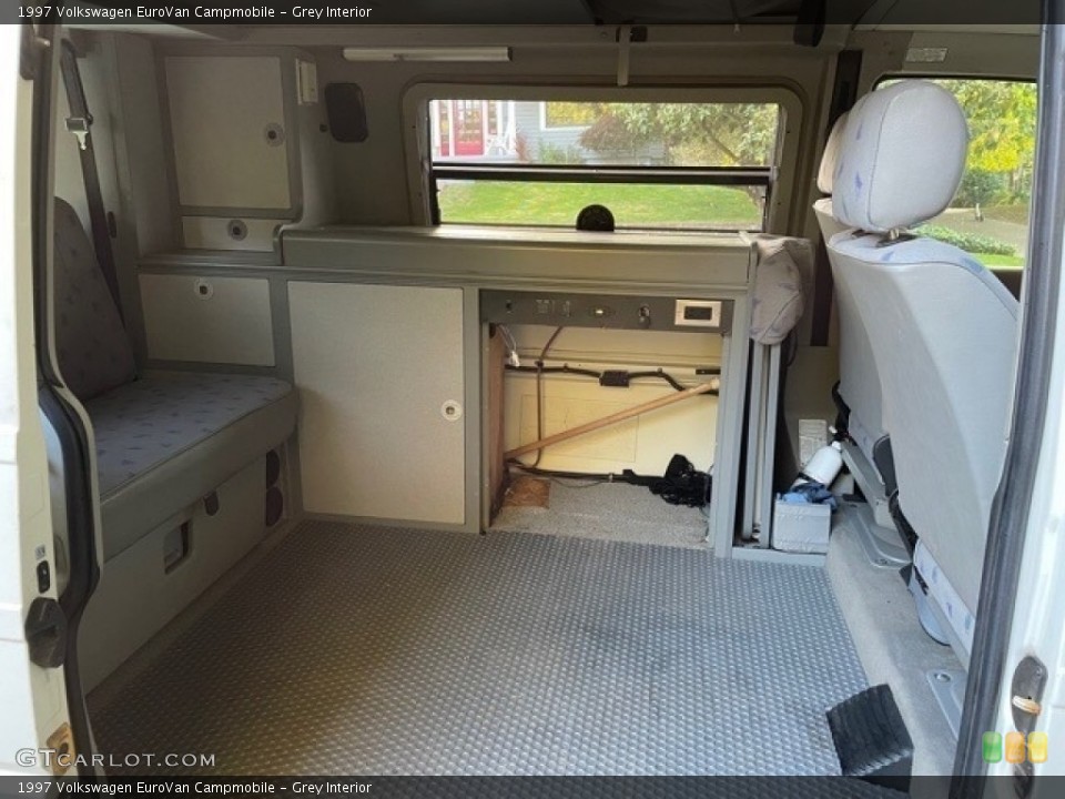 Grey Interior Rear Seat for the 1997 Volkswagen EuroVan Campmobile #146135512