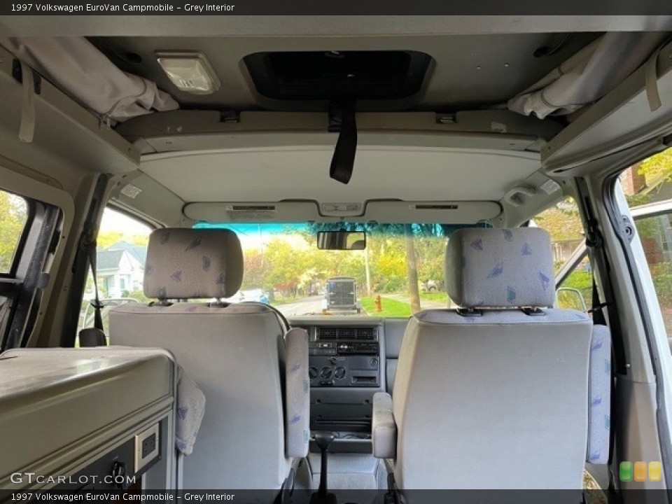Grey Interior Rear Seat for the 1997 Volkswagen EuroVan Campmobile #146135530