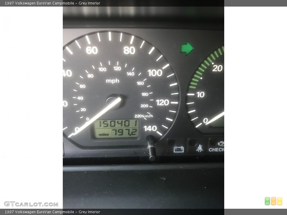 Grey Interior Gauges for the 1997 Volkswagen EuroVan Campmobile #146135611