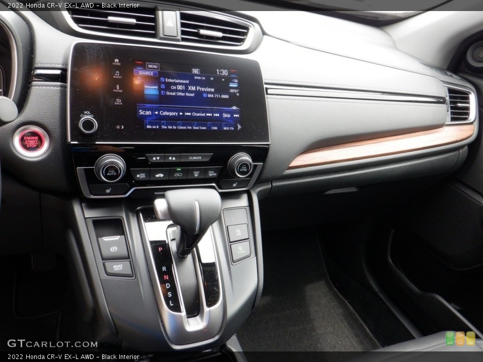 Black Interior Dashboard for the 2022 Honda CR-V EX-L AWD #146136249