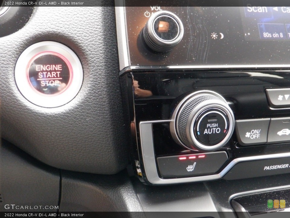 Black Interior Controls for the 2022 Honda CR-V EX-L AWD #146136265