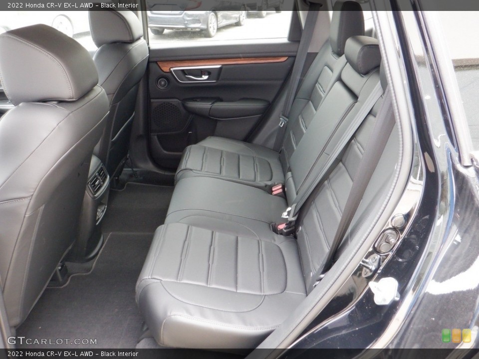 Black Interior Rear Seat for the 2022 Honda CR-V EX-L AWD #146136415