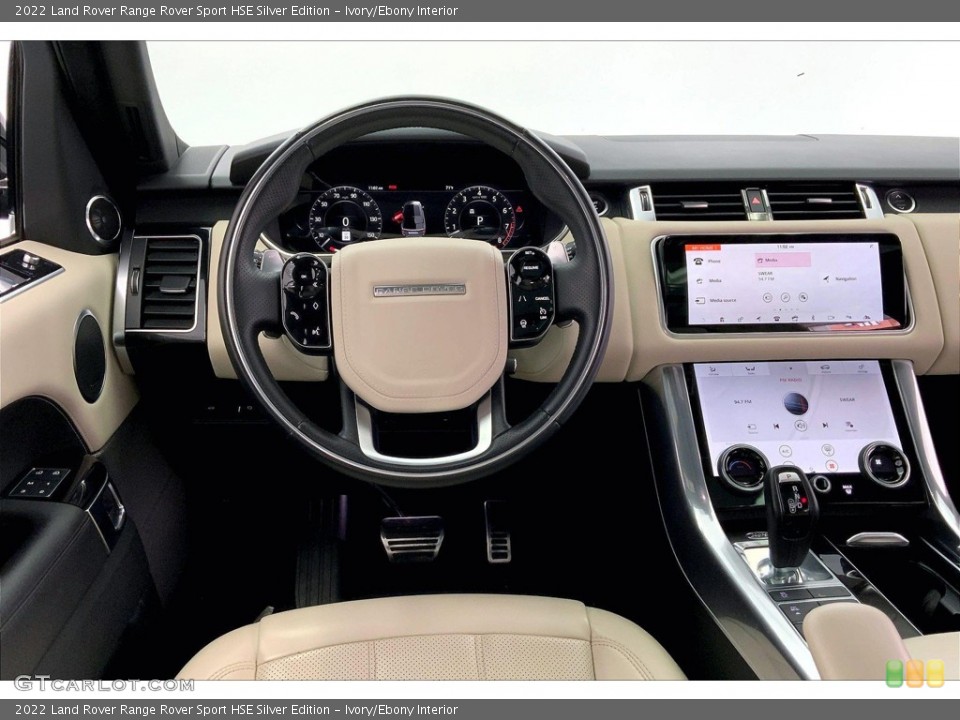Ivory/Ebony Interior Dashboard for the 2022 Land Rover Range Rover Sport HSE Silver Edition #146141679