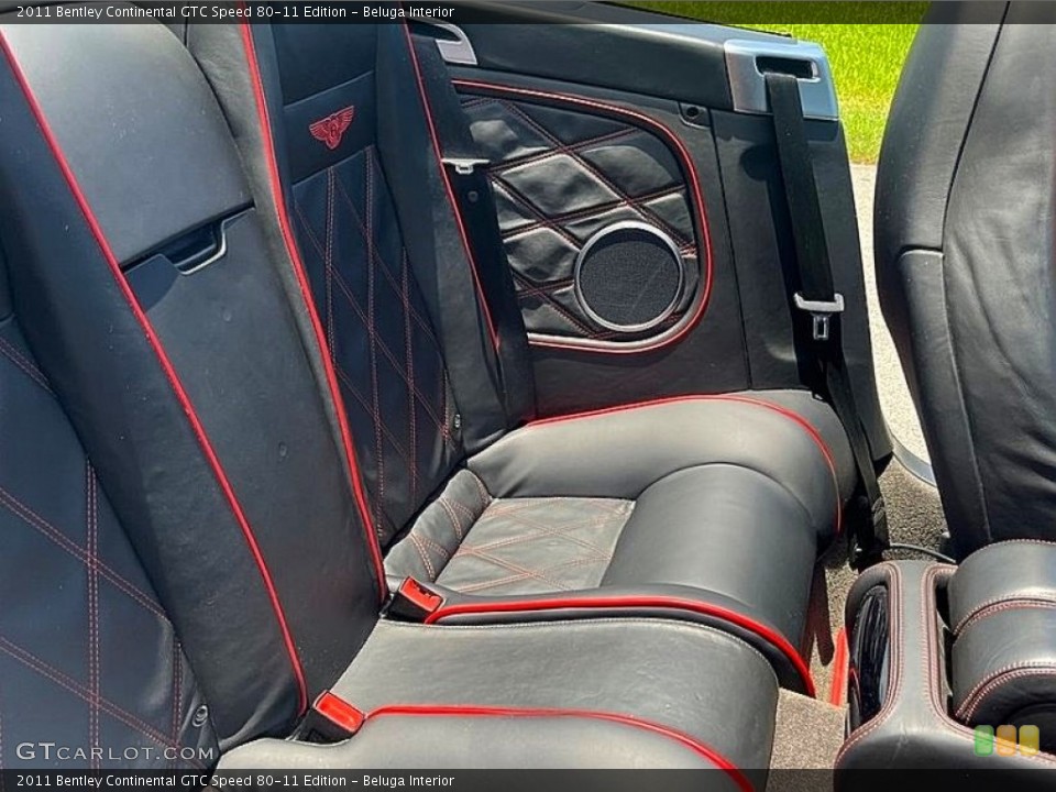 Beluga Interior Rear Seat for the 2011 Bentley Continental GTC Speed 80-11 Edition #146142246